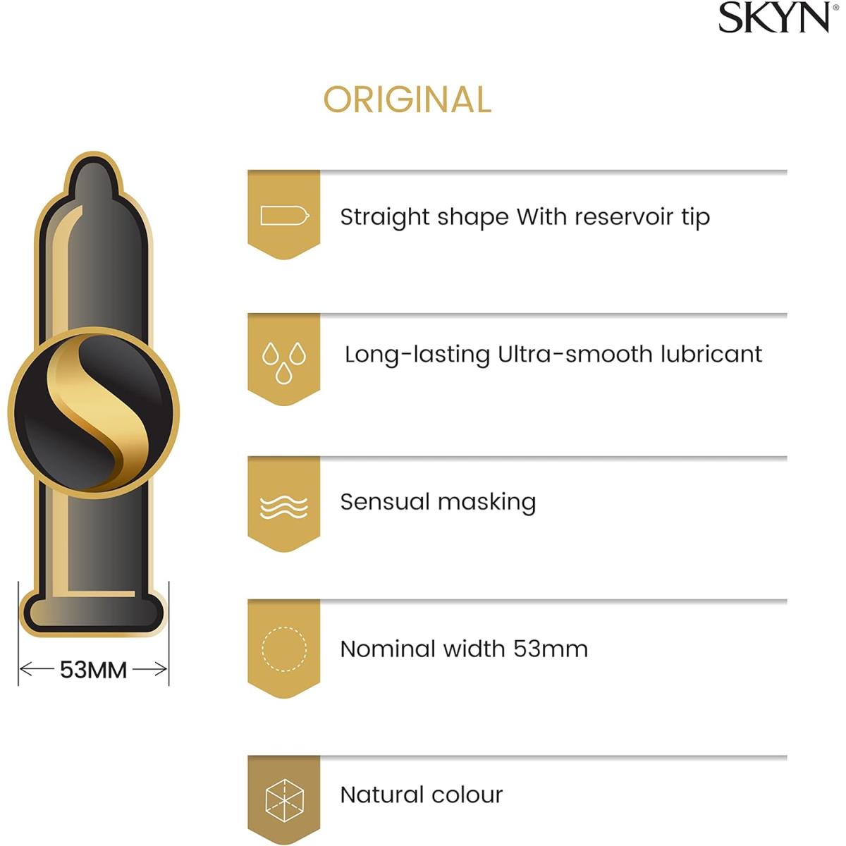 Skyn Original latexfreie Kondome, 40er-Pack (Vorteilspackung)