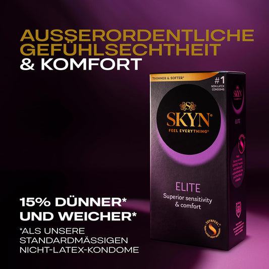 Skyn Elite hauchzarte & latexfreie Kondome, 36er-Pack (Vorteilspackung)