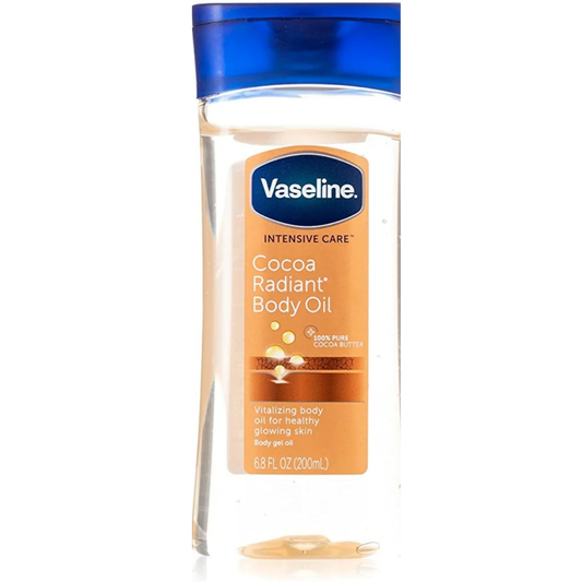 Vaseline Cocoa Radiant Körperöl | Intensive Pflege & Natürlicher Glow für trockene Haut